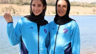 تیم 2 نفره روئینگ زنان ایران صاحب اولین مدال طلای آسیا شد