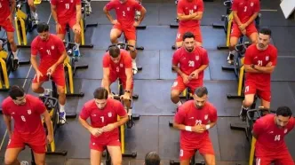 نظارت پهپادی بر تمرین تیم ملی فوتبال ایران!