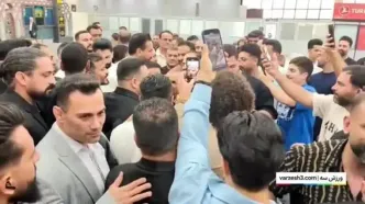 ببینید| استقبال شیرازی‌ها از هادی چوپان