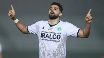 ویدیو| گل اول آلومینیوم به استقلال/ صحنه باز بینی پنالتی و گلزنی رحمان جعفری