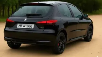 ورژن 2025 پژو 206 با کمک هوش مصنوعی رونمایی شد