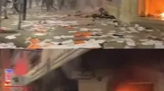 آتش زدن بانک و خودروها در پنجمین روز اعتراضات مراکش