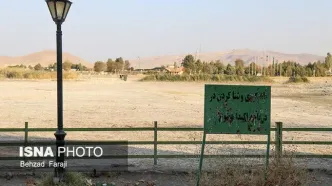 سراب نیلوفر خشک شد