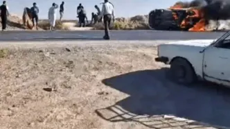 تصادف شدید ساینا با خط انتقال آب