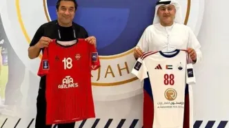 تراکتور با پیراهن اصلی برابر شارجه