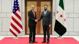 فرستاده آمریکا با الجولانی دیدار کرد