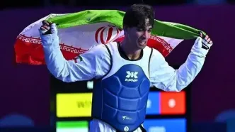 طلای زندی طلسم ۱۰ ساله تکواندو ایران را شکست