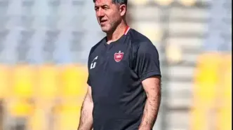 کریم باقری سرمربی پرسپولیس مقابل تراکتور شد