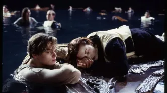 تصویری دیده نشده از پشت‌صحنه «تایتانیک» با «رز و جک»