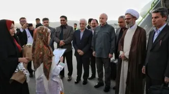 قالیباف وارد خراسان شمالی شد