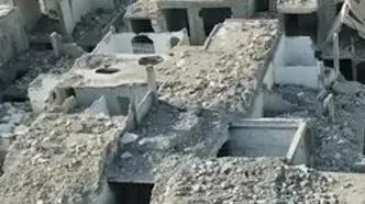 ببینید؛ قابون دمشق، نماد ویرانی سال‌های جنگ