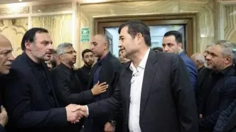 وزیر ورزش و جوانان در مراسم ترحیم اکبر کارگرجم