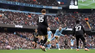 سیتی 2-0 اورتون؛ برد شاگردان پپ با بریس بچه غول!