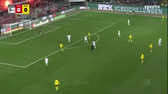 ویدیو: گل اول دورتموند به آگزبورگ توسط سرهو گیراسی