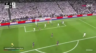 خلاصه بازی رئال مادرید و بارسلونا 4 آبان 1404