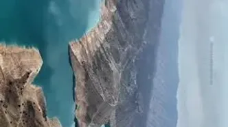 تصویر هوایی از سد مارون