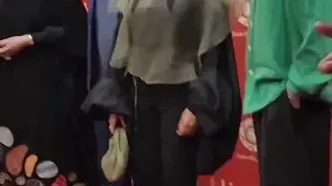 استایل الناز شاکردوست در اکران کج پیله