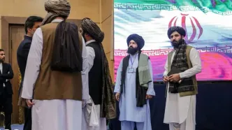 چند قاب از نمایندگان طالبان در نشست وزیران کشورهای عضو سازمان همکاری اقتصادی اکو + عکس