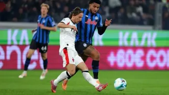 میلان در برگامو مقابل آتالانتا متوقف شد