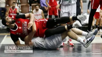 دیدار تیم های بسکتبال طبیعت اسلامشهر و شهرداری گرگان