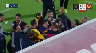 ویدیو: گل تساوی پرسپولیس به تراکتور توسط مارکو باکیچ