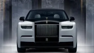 مدل ۱۰۰ سالگی رولزرویس فانتوم رونمایی شد /عکس