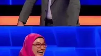 (ویدیو) واکنش جالب هادی حجازی فر به فامیلی شرکت کننده در مسابقه صد!