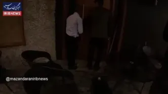 ببینید؛ لحظه دستگیری اراذل و اوباش مسلح در نوشهر