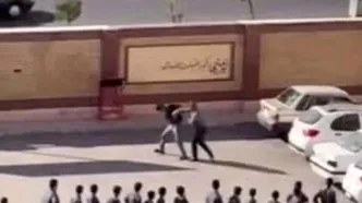 اخراج کادر مدرسه پرند در پی انتشار فیلم تنبیه بدنی