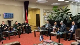 سفر فرمانده نیروی دریایی ارتش به روسیه برای شرکت در اجلاس خزر