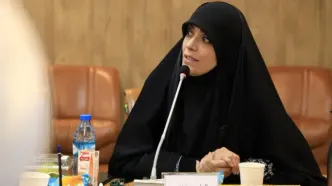 عکس؛ الهام چرخنده در ستاد امر به معروف