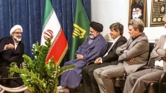 دیدار مدیرعامل گروه فولاد مبارکه با امام‌جمعه، فرمانده ناحیه مقاومت بسیج و فرمانده نیروی انتظامی شهرستان مبارکه