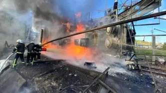 حمله روسیه به تأسیسات انرژی و لجستیک نیروهای اوکراین