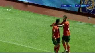 گل دوم مس‌رفسنجان به پیکان + ویدئو