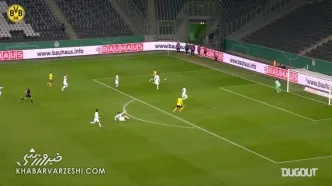 ویدیو| سوپرگل‌های هالند، دمبله، رویس و ...؛ بهترین گل‌های دورتموند در جام حذفی آلمان