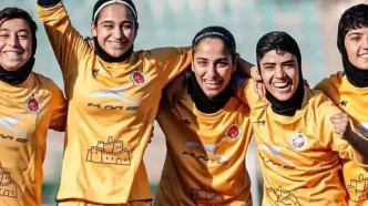 یکه تازی خاتون در برایر پرسپولیس