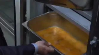 ببینید؛ وضعیت اسفبار آشپزخانه بیمارستان فیروزگر