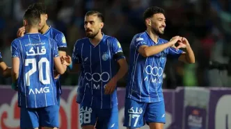 استقلال ۳-۱ آلومینیوم: صدرنشینی با درخشش آسانی و حدادی