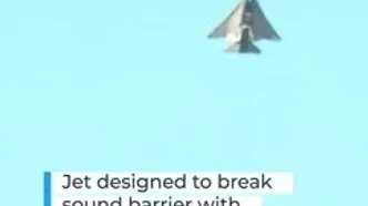 ببینید؛ اولین پرواز تاریخی جت مافوق صوت X-59 ناسا