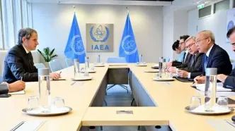 دیدار سفیران ایران، روسیه و چین با گروسی