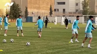 گزارش از آخرین تمرین استقلال پیش از دیدار با الوصل