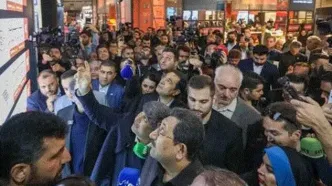 بازدید وزیر صمت از پاویون گروه فولادمبارکه در بیست‌ودومین نمایشگاه ایران متافو