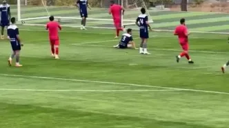 ببینید؛ ۲ گل عالیشاه و کاظمیان مقابل گل‌گهر در بازی دوستانه پرسپولیس