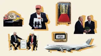 از بوئینگ تا تاج طلا؛ پیام‌های پنهان در هدایای رهبران جهان به ترامپ