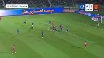 خلاصه بازی پرسپولیس 3 - استقلال خوزستان 0 / گل های بازی پرسپولیس در برابر استقلال