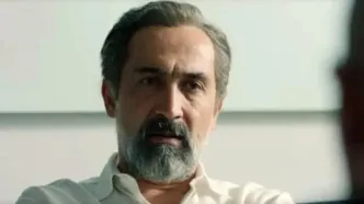 آقای بازیگر عزادار در آغوش هادی حجازی فر