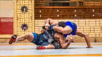 پیروزی بانک شهر مقابل جوانان ستارگان ساری در مرحله برگشت لیگ کشتی آزاد