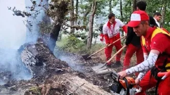 آتش دوباره به جان جنگل‌های کارمزد سوادکوه افتاد