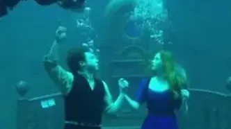 پشت صحنه دیدنی لحظه‌ای که آب وارد کشتی تایتانیک می‌شود!