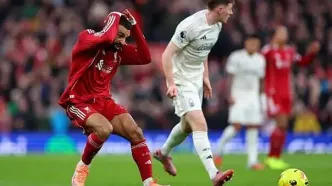 شکست سنگین لیورپول مقابل ناتینگهام فارست